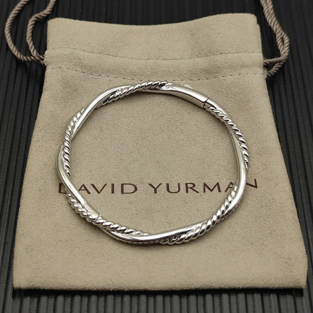 David Yurman 4.4mm Silver Small Infinity Bracelet